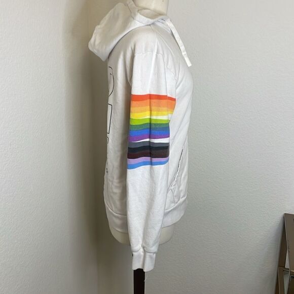 Peloton pride 2021 collection zip up rainbow hoodie 🌈 | size S - Picture 5 of 7